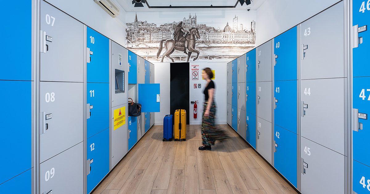 リヨンの荷物ロッカー CITY-LOCKER Lyon®